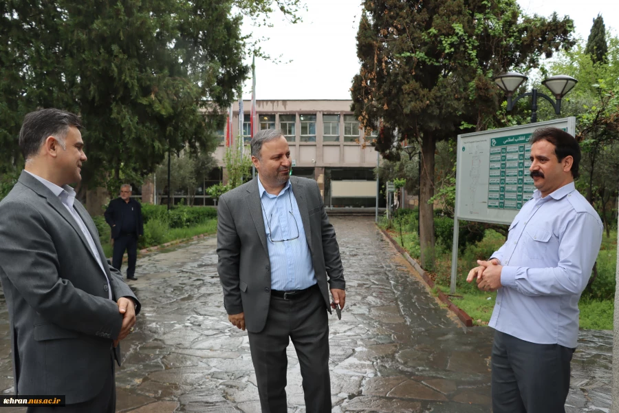 دیدار نوروزی رئیس دانشگاه ملی مهارت استان تهران با کارکنان دانشکده فنی انقلاب اسلامی 13