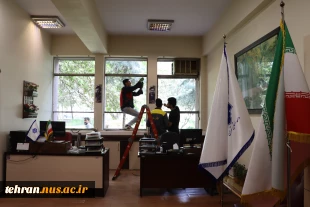 ادامه روند عملیات اجرایی طرح بهبود و نوسازی فضاهای فیزیکی در دانشکده فنی انقلاب اسلامی 4