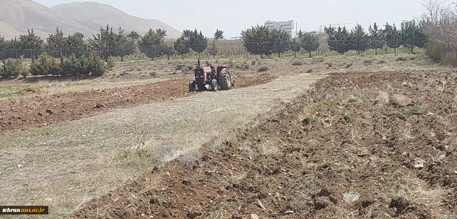 احداث مزرعه آموزشی - پژوهشی در آموزشکده فنی کشاورزی پسران دماوند  2
