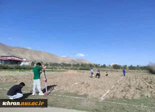 احداث مزرعه آموزشی - پژوهشی در آموزشکده فنی کشاورزی پسران دماوند  3