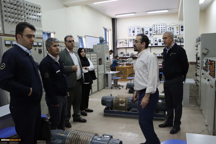 جلسه‌ای مشترک بین  دانشگاه ملی مهارت استان تهران و شرکت کروز (بزرگترین شرکت قطعه سازی خودرو) 2