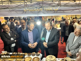 بازدید رئیس دانشگاه ملی مهارت کشور از غرفه دانشکده فنی انقلاب اسلامی در هشتمین بازارچه دانشجویی دانشگاه ملی مهارت در دانشکده دکتر شریعتی تهران 2