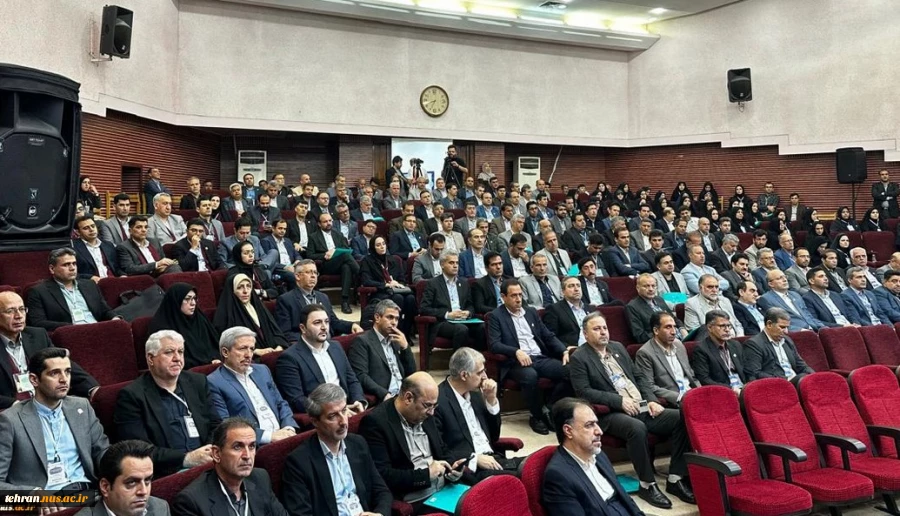 آغاز به کار اجلاس رؤسای دانشکده‌ها و آموزشکده‌های دانشگاه ملی مهارت سراسر کشور و آیین تجلیل از سرآمدان آموزشی دانشگاه با حضور مقامات دولتی و مسئولین دانشگاهی، در دانشکده شریعتی تهران 6