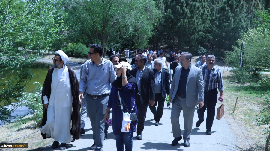 برگزاری مراسم با شکوه بزرگداشت مقام معلم و تجلیل از مقام شامخ اساتید دانشگاه ملی مهارت استان تهران در باغ گیاه شناسی ملی ایران 4