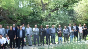 برگزاری مراسم با شکوه بزرگداشت مقام معلم و تجلیل از مقام شامخ اساتید دانشگاه ملی مهارت استان تهران در باغ گیاه شناسی ملی ایران 5