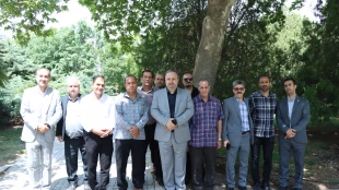 برگزاری مراسم با شکوه بزرگداشت مقام معلم و تجلیل از مقام شامخ اساتید دانشگاه ملی مهارت استان تهران در باغ گیاه شناسی ملی ایران 9