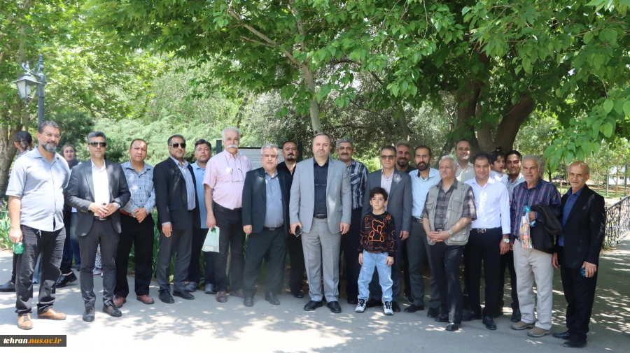 برگزاری مراسم با شکوه بزرگداشت مقام معلم و تجلیل از مقام شامخ اساتید دانشگاه ملی مهارت استان تهران در باغ گیاه شناسی ملی ایران 8