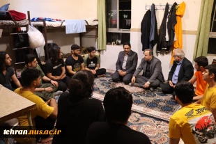به مناسبت هفته سراهای دانشجویی؛

معاون فرهنگی و دانشجویی دانشگاه ملی مهارت بازدید از خوابگاه دانشجویی دانشکده فنی انقلاب اسلامی تهران بازدید کرد. 2