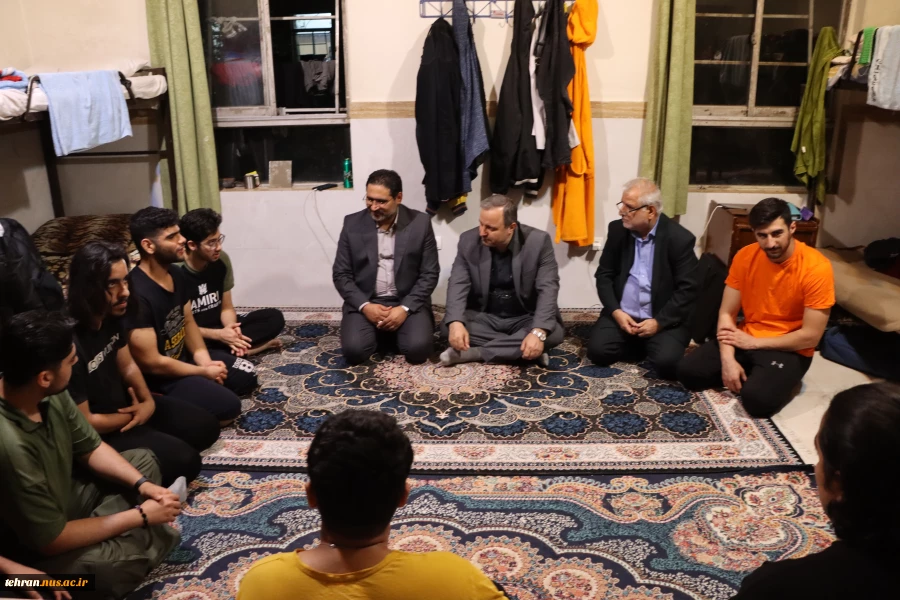 به مناسبت هفته سراهای دانشجویی؛

معاون فرهنگی و دانشجویی دانشگاه ملی مهارت بازدید از خوابگاه دانشجویی دانشکده فنی انقلاب اسلامی تهران بازدید کرد. 3