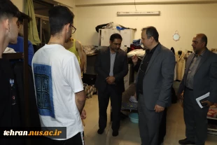 به مناسبت هفته سراهای دانشجویی؛

معاون فرهنگی و دانشجویی دانشگاه ملی مهارت بازدید از خوابگاه دانشجویی دانشکده فنی انقلاب اسلامی تهران بازدید کرد. 4