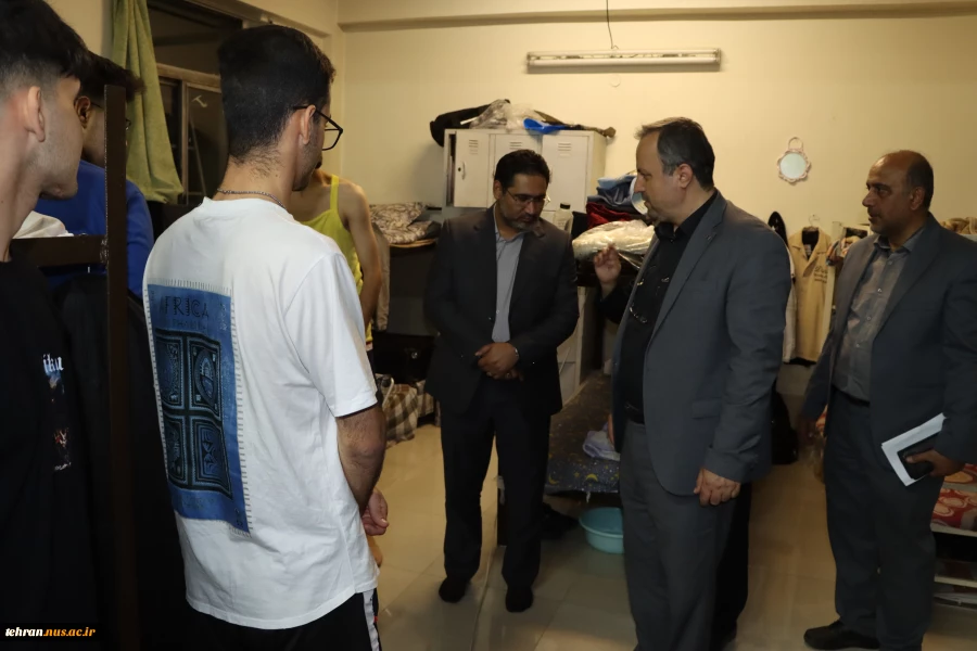 به مناسبت هفته سراهای دانشجویی؛

معاون فرهنگی و دانشجویی دانشگاه ملی مهارت بازدید از خوابگاه دانشجویی دانشکده فنی انقلاب اسلامی تهران بازدید کرد. 4