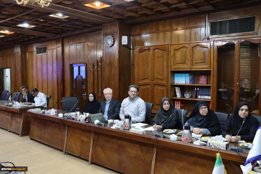 جلسه‌ی هماهنگی برگزاری امتحانات نیمسال دوم 1404-1403 دانشگاه ملی مهارت استان تهران 5