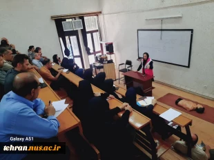 برگزاری کارگاه آموزشی ضمن خدمت توانمندسازی کارکنان دانشکده فنی انقلاب اسلامی با عنوان "کمک‌های اولیه پایه با همکاری جمعیت هلال احمر کشور 5