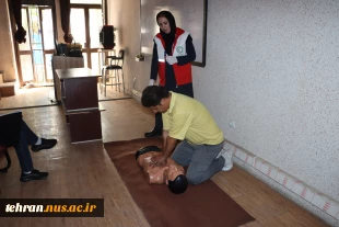 برگزاری کارگاه آموزشی ضمن خدمت توانمندسازی کارکنان دانشکده فنی انقلاب اسلامی با عنوان "کمک‌های اولیه پایه با همکاری جمعیت هلال احمر کشور 4