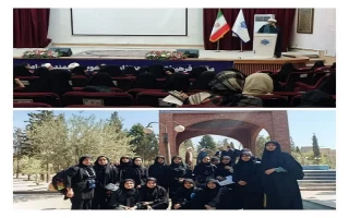 مراسم بدرقه و اعزام کاروان اربعین دانشجویان دانشگاه ملی مهارت