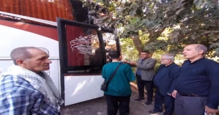 آیین بدرقه کاروان دانشجویی پیاده‌روی اربعین حسینی دانشگاه ملی مهارت استان تهران