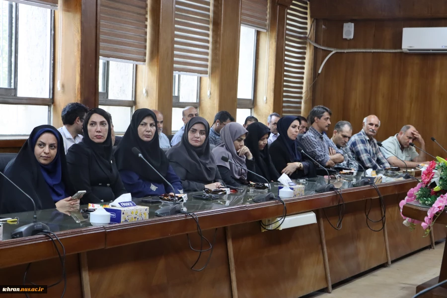 جلسه شورای اداری دانشکده فنی انقلاب اسلامی با حضور رییس دانشگاه ملی مهارت استان تهران و کارکنان برگزار شد 6