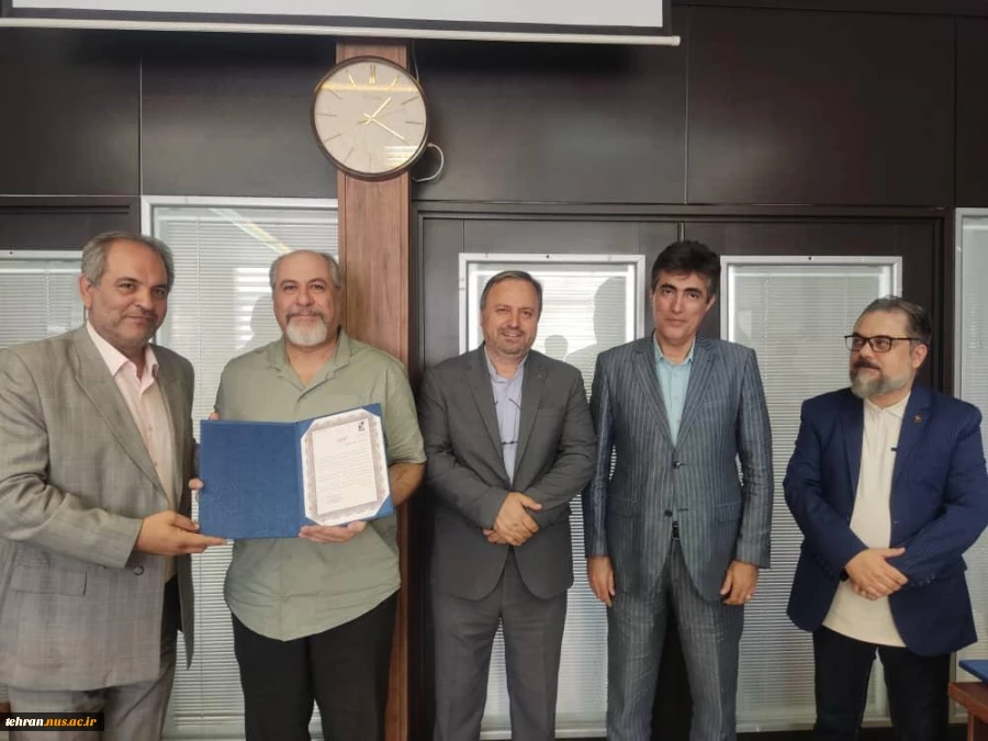 برگزاری آیین تقدیر از اساتید و دانشجویان نمونه رشته آسانسور و پلکان برقی با حضور رییس دانشگاه ملی مهارت استان تهران 6