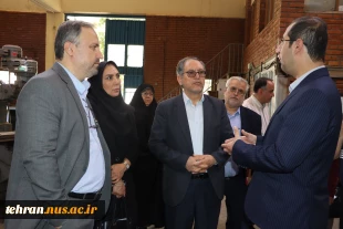 بازدید کارگروه تخصصی دفتر ارزیابی و آمایش آموزش عالی استان تهران از دانشکده فنی انقلاب اسلامی تهران 10
