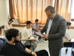 بازدید سرزده رییس دانشگاه ملی مهارت استان تهران از حوزه امتحانات پایان ترم دانشکده شهید شمسی پور 3