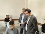 بازدید سرزده رییس دانشگاه ملی مهارت استان تهران از حوزه امتحانات پایان ترم دانشکده شهید شمسی پور 13