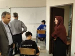 بازدید سرزده رییس دانشگاه ملی مهارت استان تهران از حوزه امتحانات پایان ترم دانشکده شهید شمسی پور 5