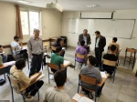 بازدید سرزده رییس دانشگاه ملی مهارت استان تهران از حوزه امتحانات پایان ترم دانشکده شهید شمسی پور 7