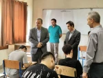 بازدید سرزده رییس دانشگاه ملی مهارت استان تهران از حوزه امتحانات پایان ترم دانشکده شهید شمسی پور 8