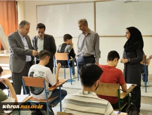 بازدید سرزده رییس دانشگاه ملی مهارت استان تهران از حوزه امتحانات پایان ترم دانشکده شهید شمسی پور 10