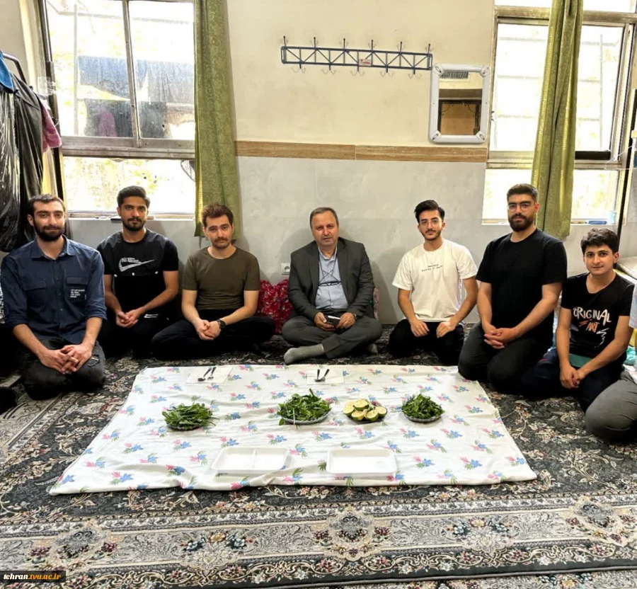 بازدید رییس دانشگاه ملی مهارت استان تهران از سرای دانشجویی دانشکده فنی انقلاب اسلامی 5
