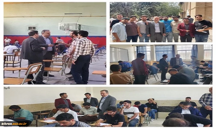 بازدید رییس دانشگاه ملی مهارت استان تهران از روند برگزاری امتحانات پایان ترم نیمسال دوم سال تحصیلی 1404در دانشکده فنی انقلاب اسلامی