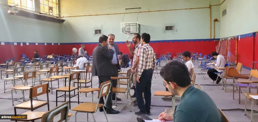 بازدید رییس دانشگاه ملی مهارت استان تهران از روند برگزاری امتحانات پایان ترم نیمسال دوم سال تحصیلی 1404در دانشکده فنی انقلاب اسلامی 4