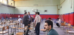 بازدید رییس دانشگاه ملی مهارت استان تهران از روند برگزاری امتحانات پایان ترم نیمسال دوم سال تحصیلی 1404در دانشکده فنی انقلاب اسلامی 5