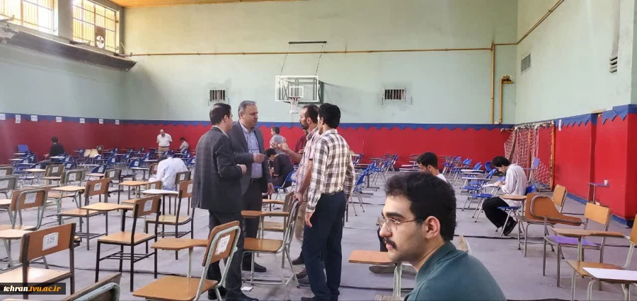 بازدید رییس دانشگاه ملی مهارت استان تهران از روند برگزاری امتحانات پایان ترم نیمسال دوم سال تحصیلی 1404در دانشکده فنی انقلاب اسلامی 5