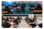 بازدید رئیس نظارت، ارزیابی و تضمین کیفیت دانشگاه ملی مهارت کشور از روند برگزاری امتحانات در دانشکده ولی عصر(عج) 2