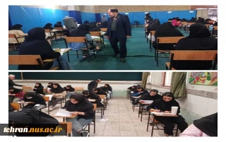بازدید رییس نظارت، ارزیابی و تضمین کیفیت دانشگاه ملی مهارت کشور از روند برگزاری امتحانات در دانشکده ولی عصر(عج)