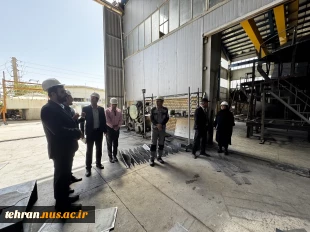 بازدید معاون پژوهش و فناوری دانشگاه ملی مهارت استان تهران از شرکت دانش‌بنیان سیراف 3