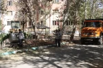 پاکسازی و جمع‌آوری نخاله‌های محوطه دانشکده فنی انقلاب اسلامی با همکاری شهرداری منطقه 18 تهران 13