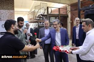 در آستانه آغاز سال تحصیلی جدید و همزمان با فرارسیدن هفته دفاع مقدس صورت پذیرفت؛

بازدید معاون آموزشی دانشگاه ملی مهارت از کارگاه‌های آموزشی دانشکده فنی انقلاب اسلامی و برگزاری مراسم گرامیداشت هفته دفاع مقدس و آیین گلاب شویی در جوار مقبره مطهر شهدای گمنا