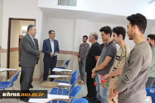در آستانه آغاز سال تحصیلی جدید و همزمان با فرارسیدن هفته دفاع مقدس صورت پذیرفت؛

بازدید معاون آموزشی دانشگاه ملی مهارت از کارگاه‌های آموزشی دانشکده فنی انقلاب اسلامی و برگزاری مراسم گرامیداشت هفته دفاع مقدس و آیین گلاب شویی در جوار مقبره مطهر شهدای گمنا