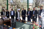 در آستانه آغاز سال تحصیلی جدید و همزمان با فرارسیدن هفته دفاع مقدس صورت پذیرفت؛

بازدید معاون آموزشی دانشگاه ملی مهارت از کارگاه‌های آموزشی دانشکده فنی انقلاب اسلامی و برگزاری مراسم گرامیداشت هفته دفاع مقدس و آیین گلاب شویی در جوار مقبره مطهر شهدای گمنا