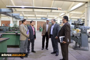 بازدید نماینده سازمان برنامه و بودجه کشور از دانشکده فنی انقلاب اسلامی تهران با هدف ارزیابی پروژه‌های عمرانی و ظرفیت‌های آموزشی پروژه‌های عمرانی و ظرفیت‌های آموزشی 4