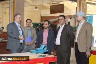 بازدید نماینده سازمان برنامه و بودجه کشور از دانشکده فنی انقلاب اسلامی تهران با هدف ارزیابی پروژه‌های عمرانی و ظرفیت‌های آموزشی پروژه‌های عمرانی و ظرفیت‌های آموزشی 5