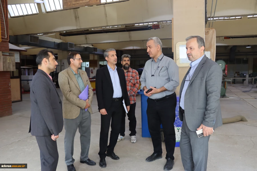 بازدید نماینده سازمان برنامه و بودجه کشور از دانشکده فنی انقلاب اسلامی تهران با هدف ارزیابی پروژه‌های عمرانی و ظرفیت‌های آموزشی پروژه‌های عمرانی و ظرفیت‌های آموزشی 8
