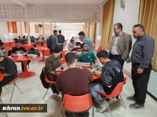 بازدید رییس دانشگاه ملی مهارت استان تهران از سلف‌سرویس دانشجویی دانشکده شهید شمسی‌پور 3