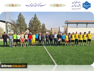 برگزاری مسابقات  فوتبال ویژه دانشجویان به مناسبت هفته تربیت بدنی