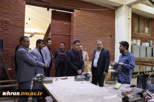 بازدید میدانی و نشست تخصصی کارگروه ساختار سازمانی دانشگاه ملی مهارت در دانشکده فنی انقلاب اسلامی تهران؛

گامی در مسیر ارتقای کارایی و تخصصی‌سازی ساختار واحدهای استانی و مراکز تابعه به گزارش روابط عمومی دانشگاه ملی مهارت استان تهران 4