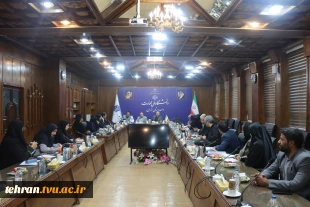 برگزاری جلسه کارگروه مشترک آموزش‌های آزاد و مجازی دانشگاه ملی مهارت استان تهران و البرز 2