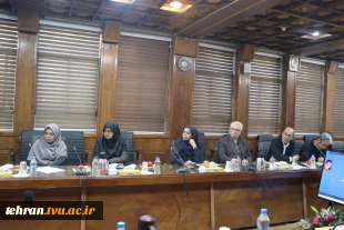 برگزاری جلسه کارگروه مشترک آموزش‌های آزاد و مجازی دانشگاه ملی مهارت استان تهران و البرز 5