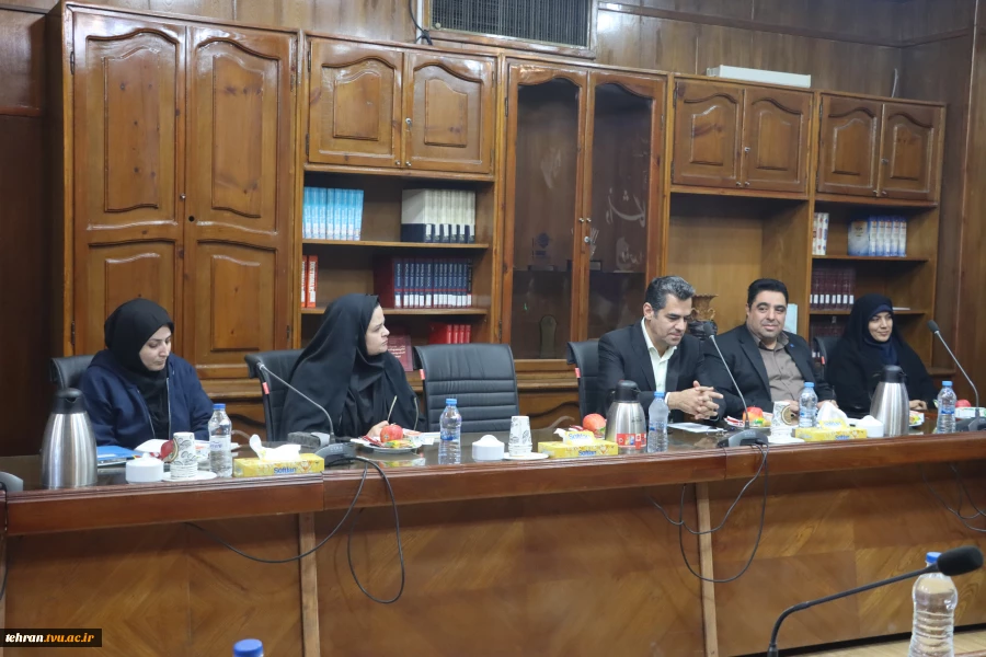 برگزاری جلسه کارگروه مشترک آموزش‌های آزاد و مجازی دانشگاه ملی مهارت استان تهران و البرز 6